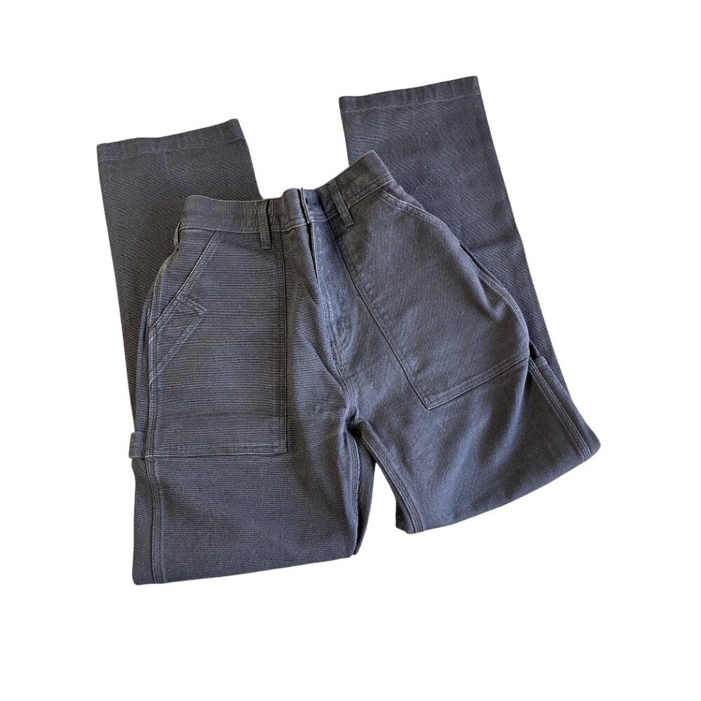 Topo Designs Mens 34x32 Organic Cotton Blend Work Pants Black